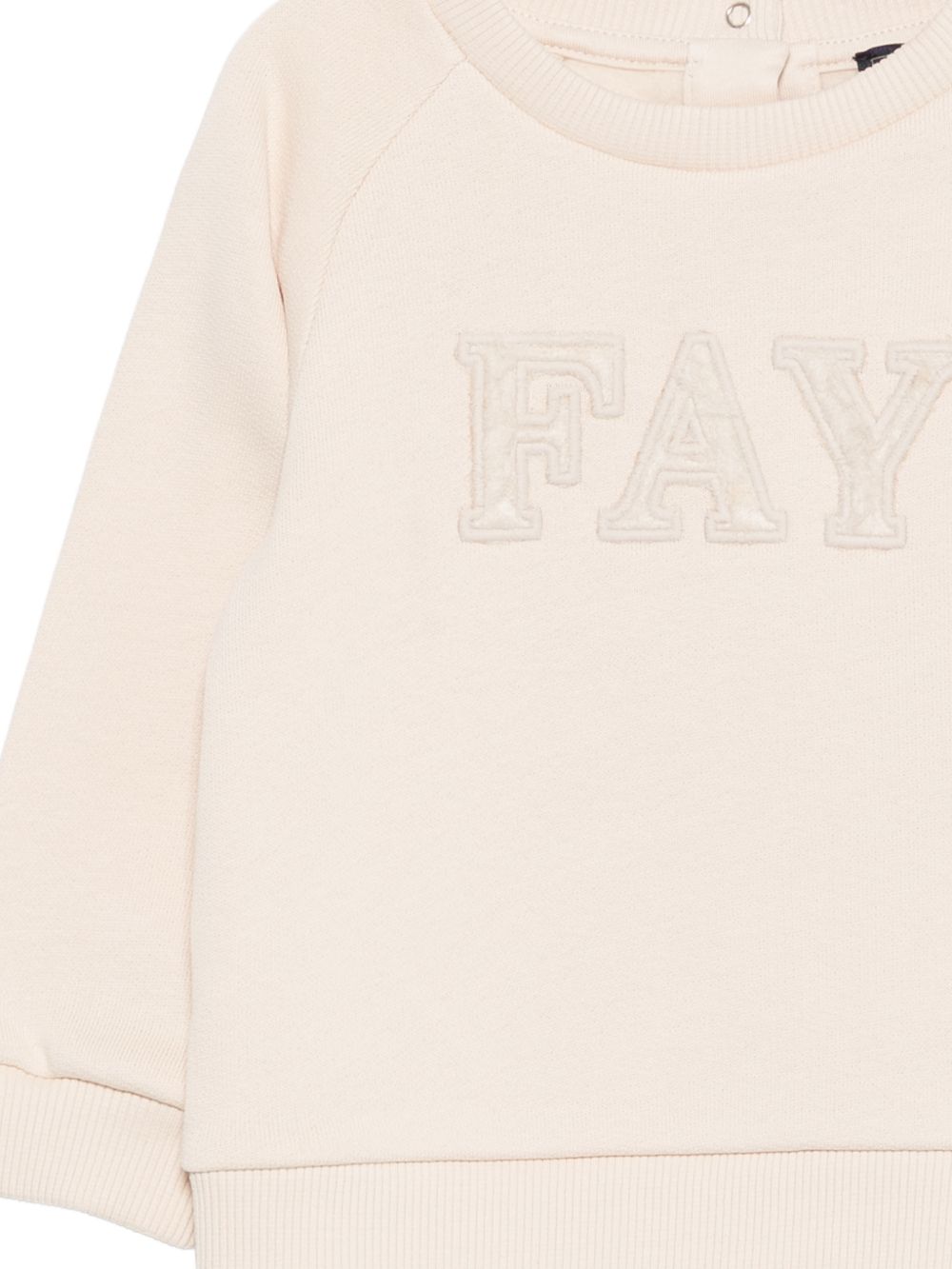 Felpa beige per neonato FZ4300Z3999 115 Fay Kids 