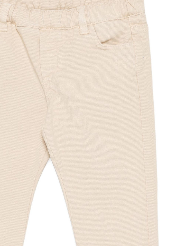 Pantalone beige per neonato FZ6320Z3702 115 Fay Kids 