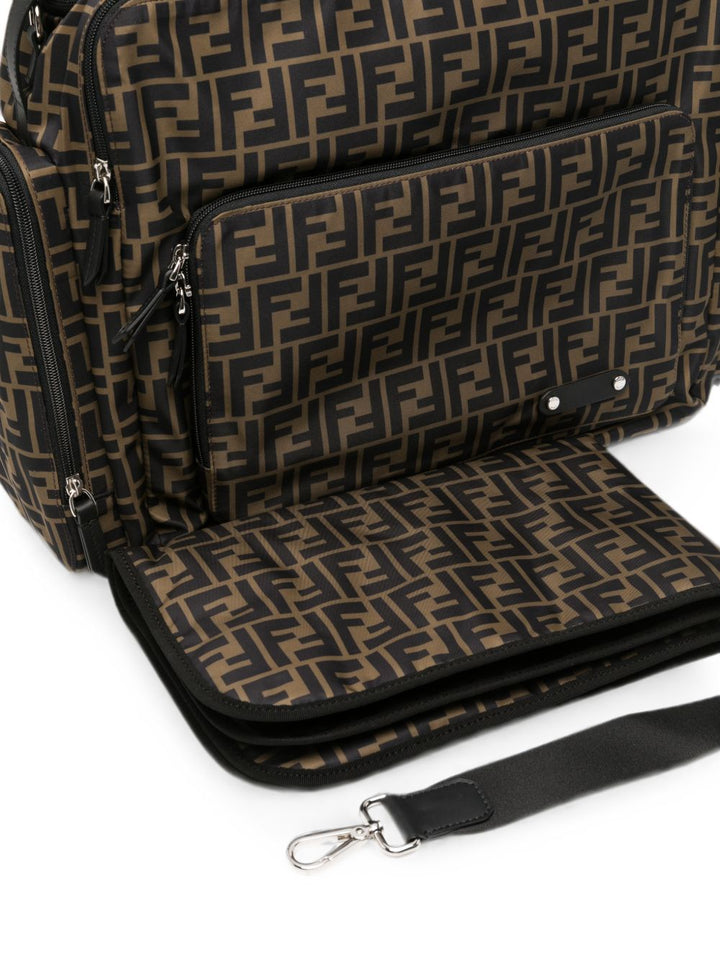 Borsa mamma marrone 7VB013ARDI F14TW Fendi Kids 
