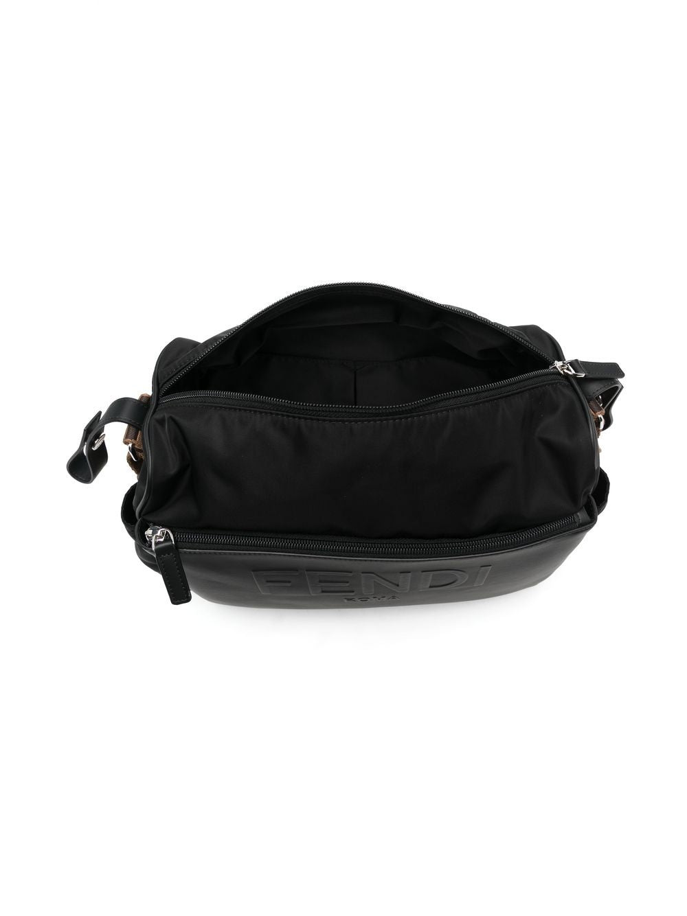 Borsa mamma nera 7VB014AI9U F05U0 Fendi Kids 