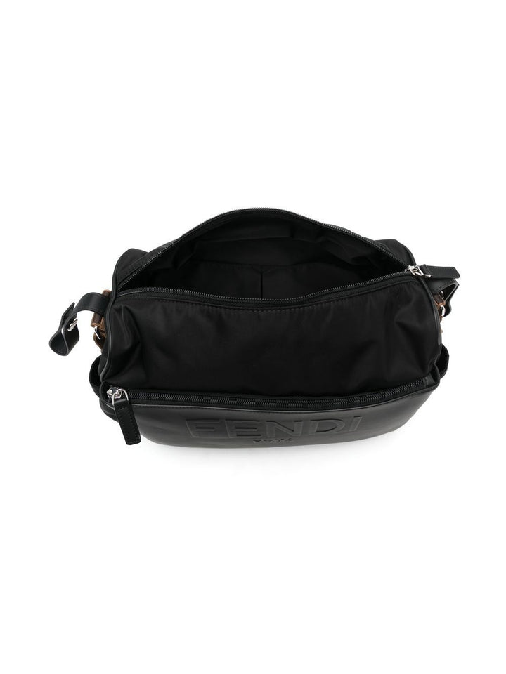 Borsa mamma nera 7VB014AI9U F05U0 Fendi Kids 