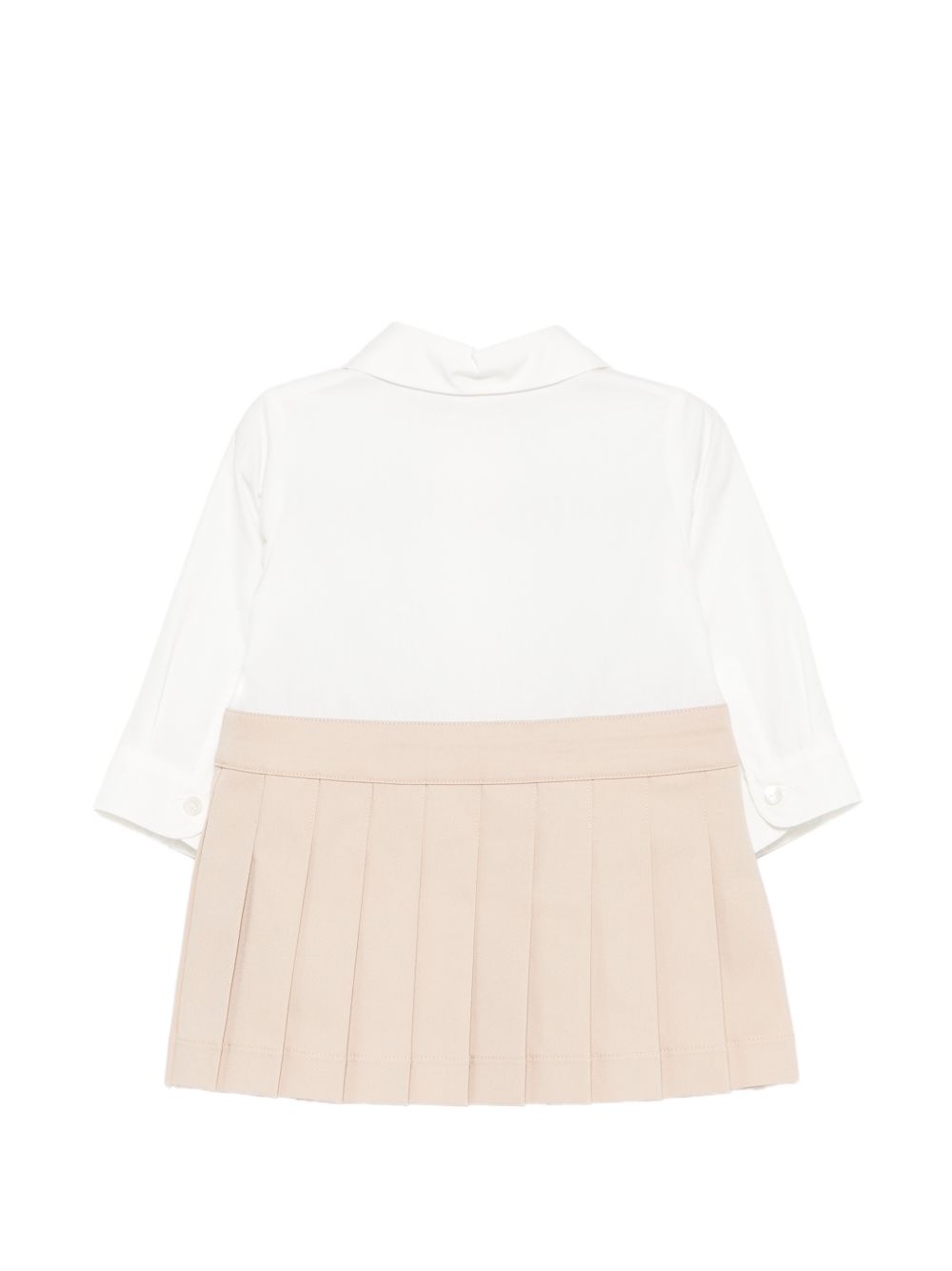 Abito bianco/beige per neonata BFB639AS5Y F1P2N Fendi Kids 