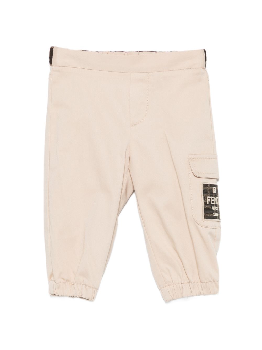 Pantalone beige per neonato BMF277AS5Y F1P2N Fendi Kids 