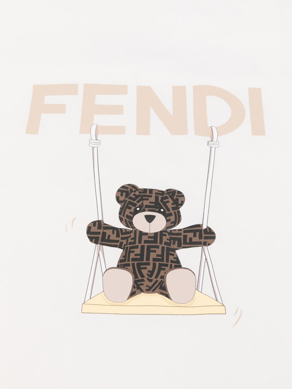 Coperta gesso per neonato BUJ339ST8 F0TU9 Fendi Kids 