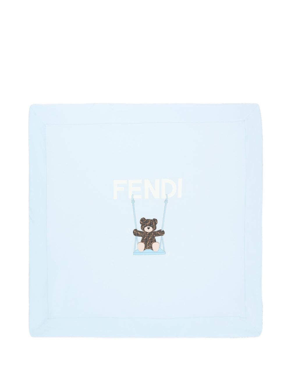 Coperta azzurra per neonato BUJ339ST8 F19J4 Fendi Kids 