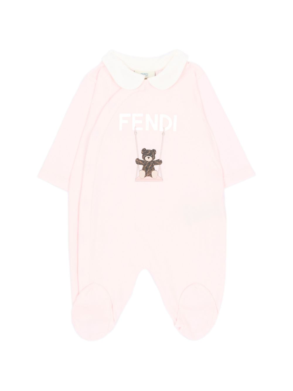 Tutina rosa per neonata BUK167ST8 F0C11 Fendi Kids 