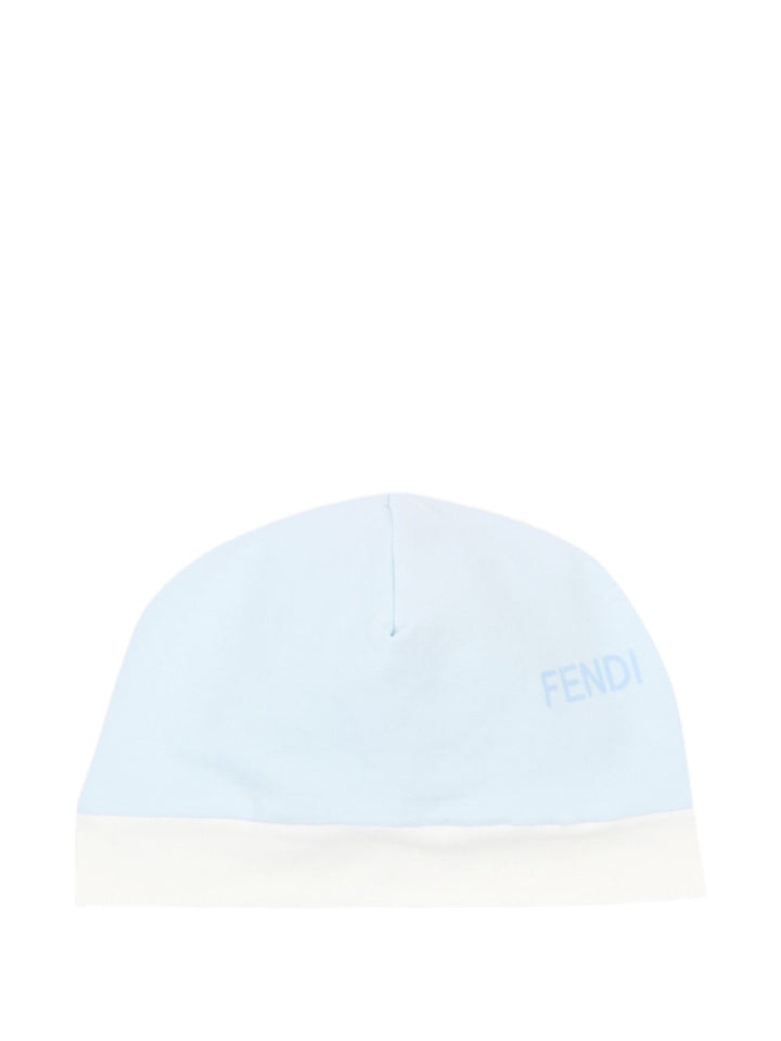 Tutina azzurra per neonato BUK167ST8 F19J4 Fendi Kids 