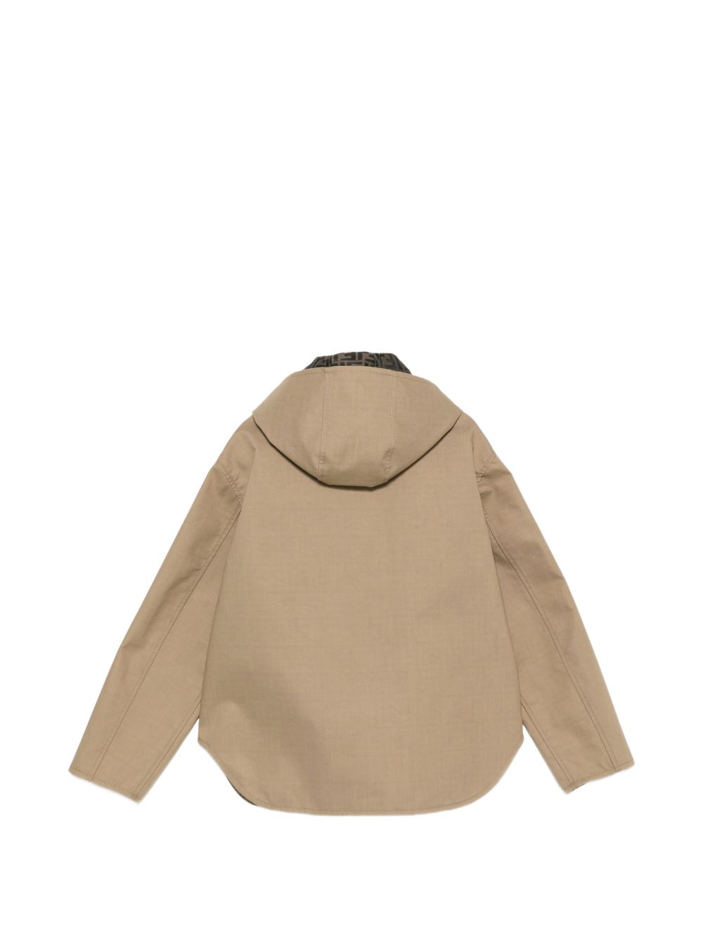 Giubbotto marrone per bambino JFA241B1L3 F0CJU Fendi Kids 
