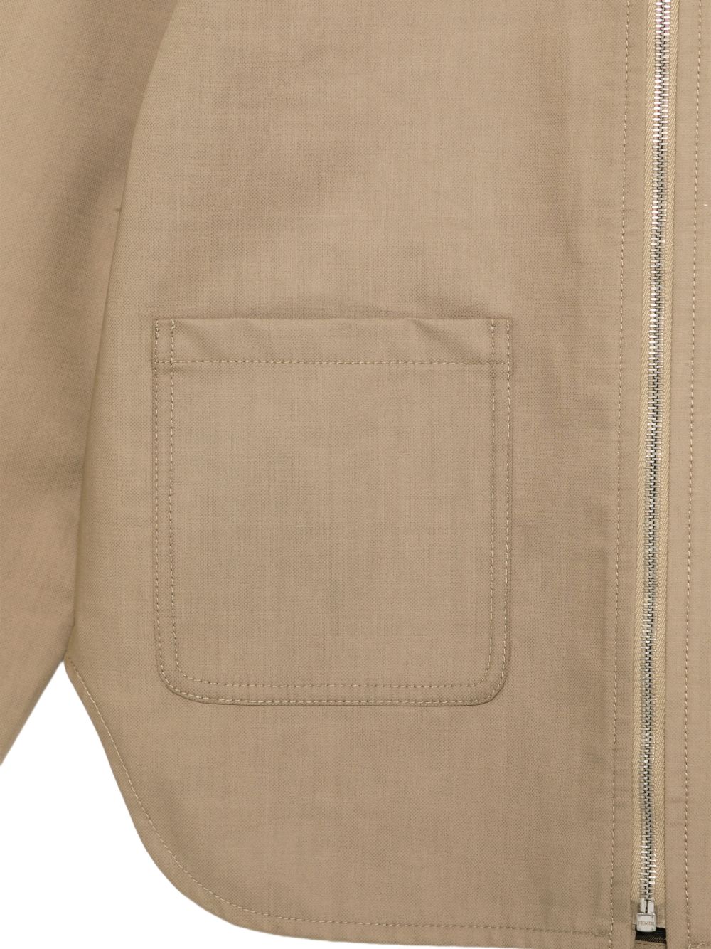 Giubbotto marrone per bambino JFA241B1L3 F0CJU Fendi Kids 