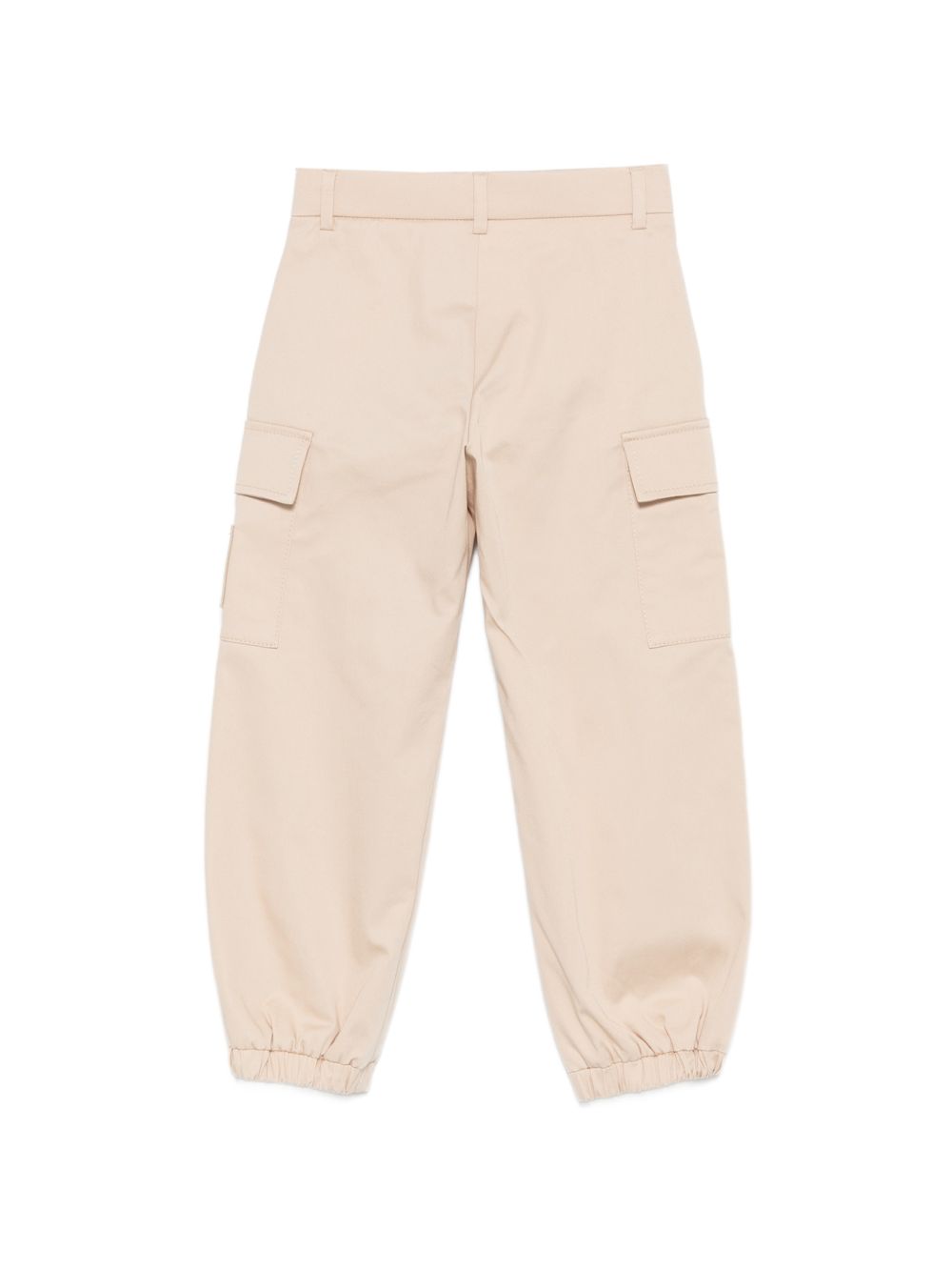 Pantalone linen per bambino JMF600AS5Y F1P2N Fendi Kids 