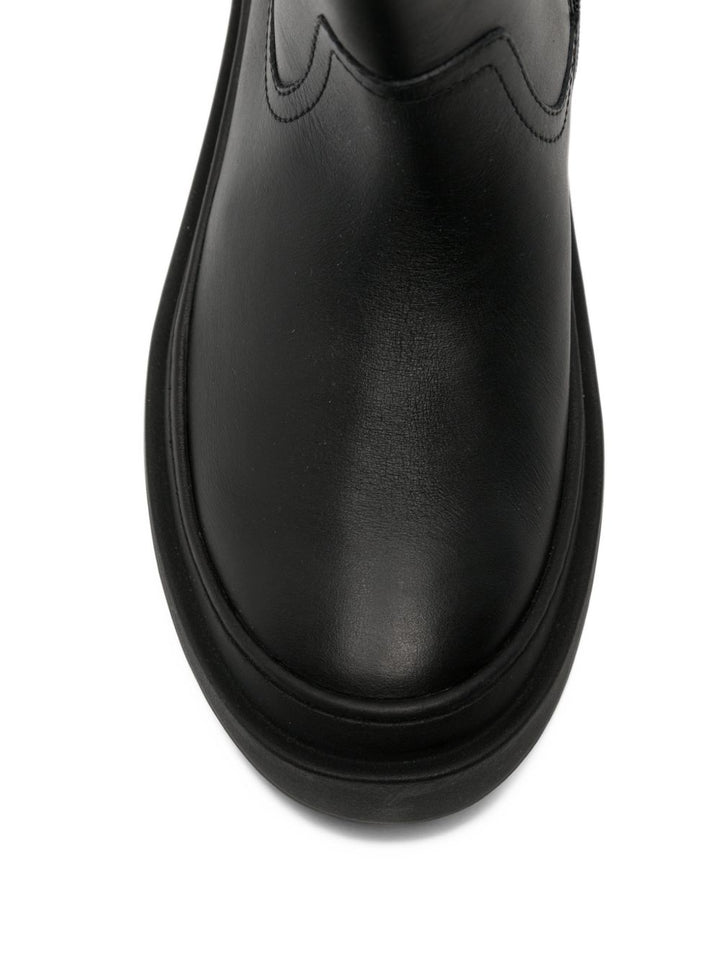 Stivali nere per bambina JMR582AY2T F0FGH Fendi Kids 