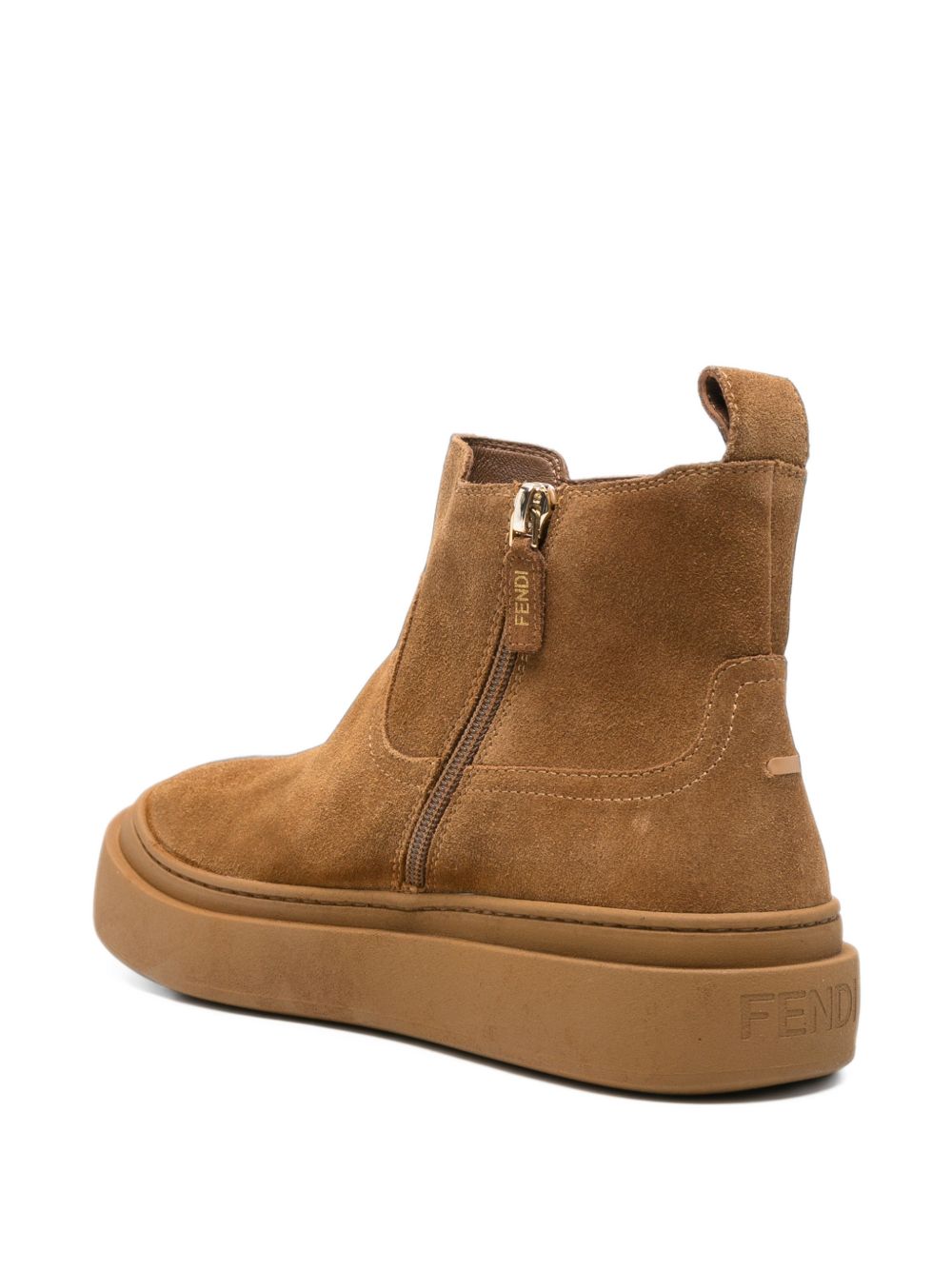 Stivali marroni per bambina JMR582AY2U F1XI3 Fendi Kids 