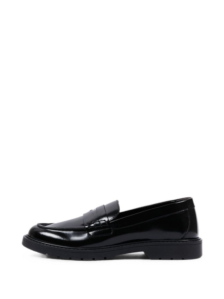 Mocassini neri per bambino JMR593PJQ F0QA1 Fendi Kids 