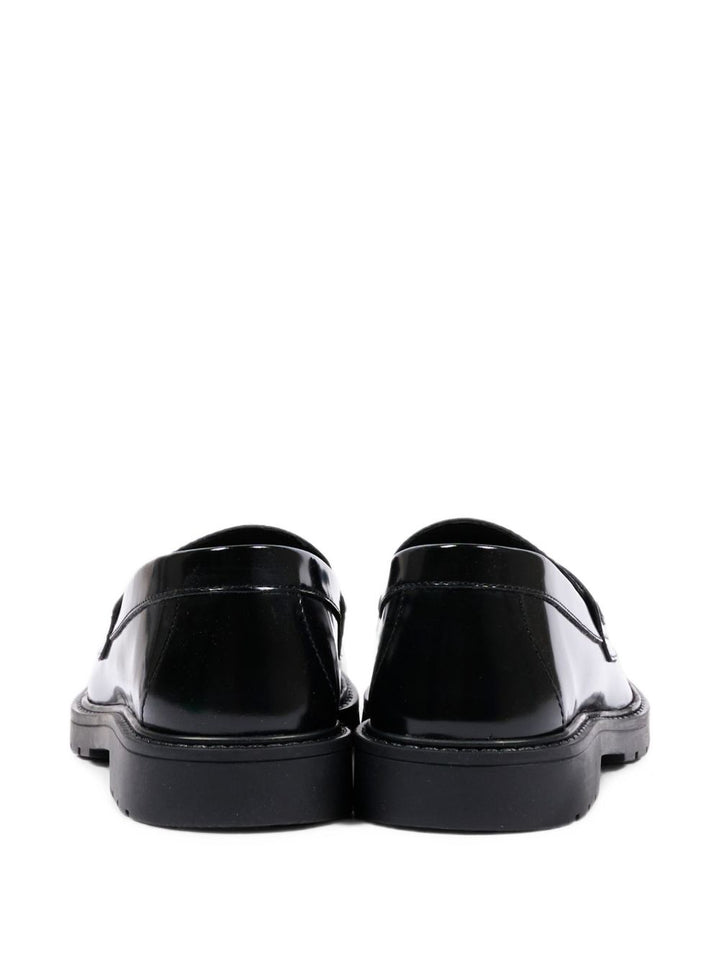 Mocassini neri per bambino JMR593PJQ F0QA1 Fendi Kids 