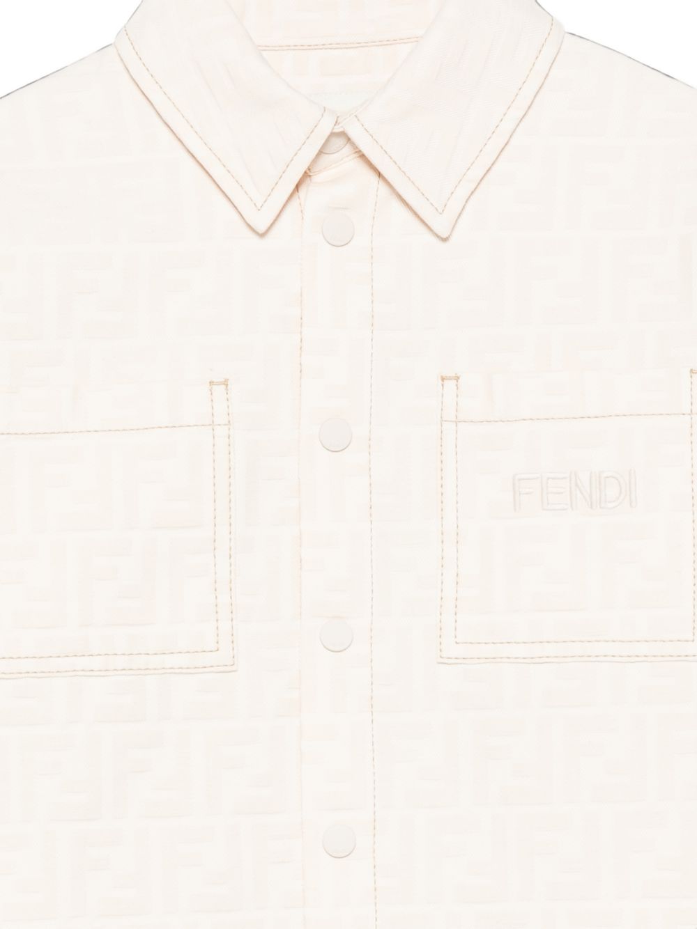 Giacca pietra per bambino JUA280AY8V F0XW5 Fendi Kids 