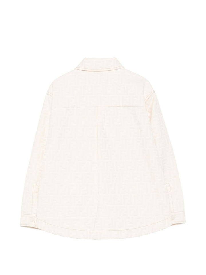Giacca pietra per bambino JUA280AY8V F0XW5 Fendi Kids 