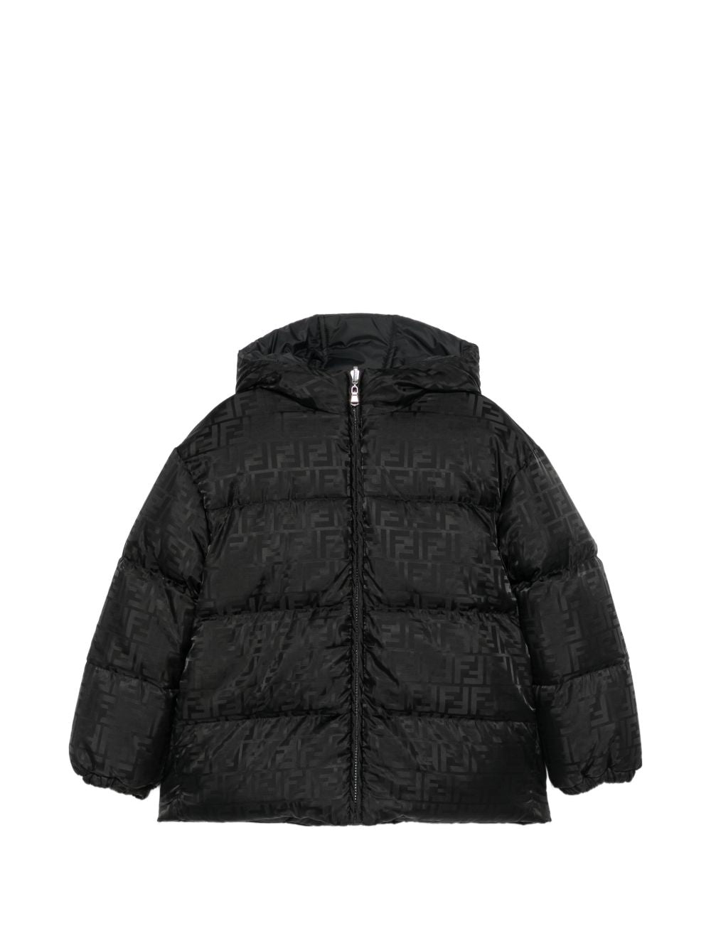 Giubbotto nero per bambino JUA282AJ8U F0GME Fendi Kids 