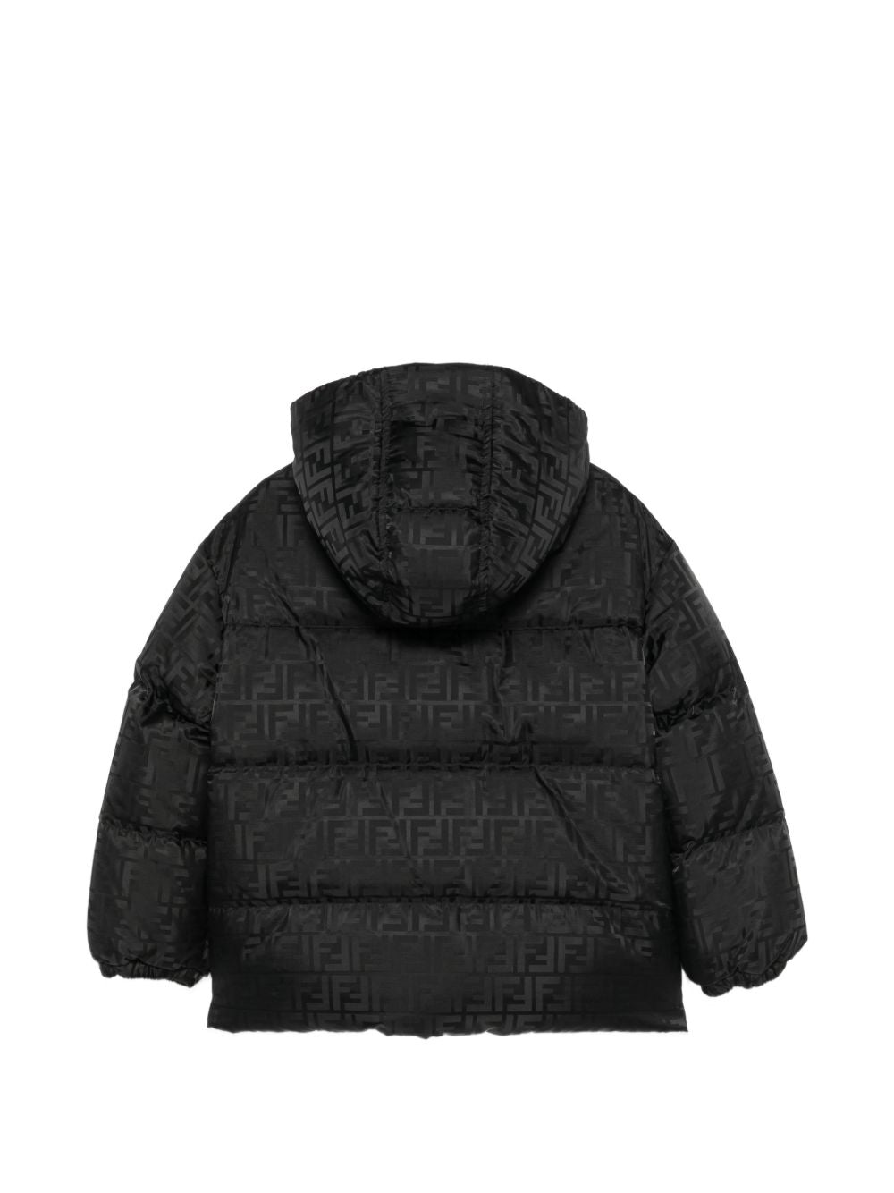Giubbotto nero per bambino JUA282AJ8U F0GME Fendi Kids 