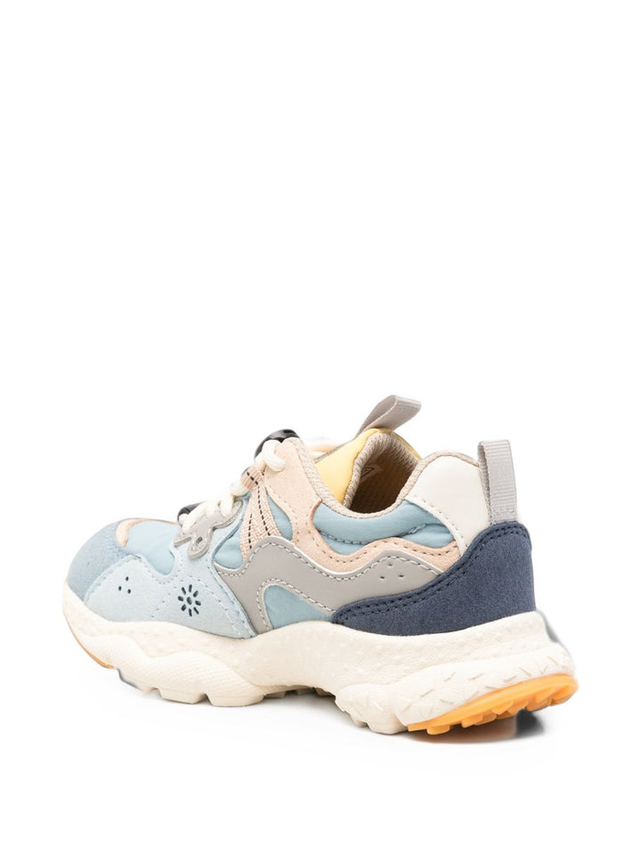 Sneakers grigio/azzurro per bambino 201549721 1B64 Flower Mountain Kids 