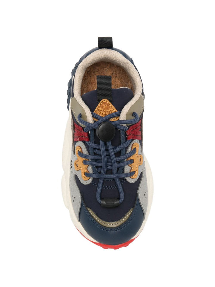 Scarpe blu/multicolor per bambino 201549721 1C71 Flower Mountain Kids 