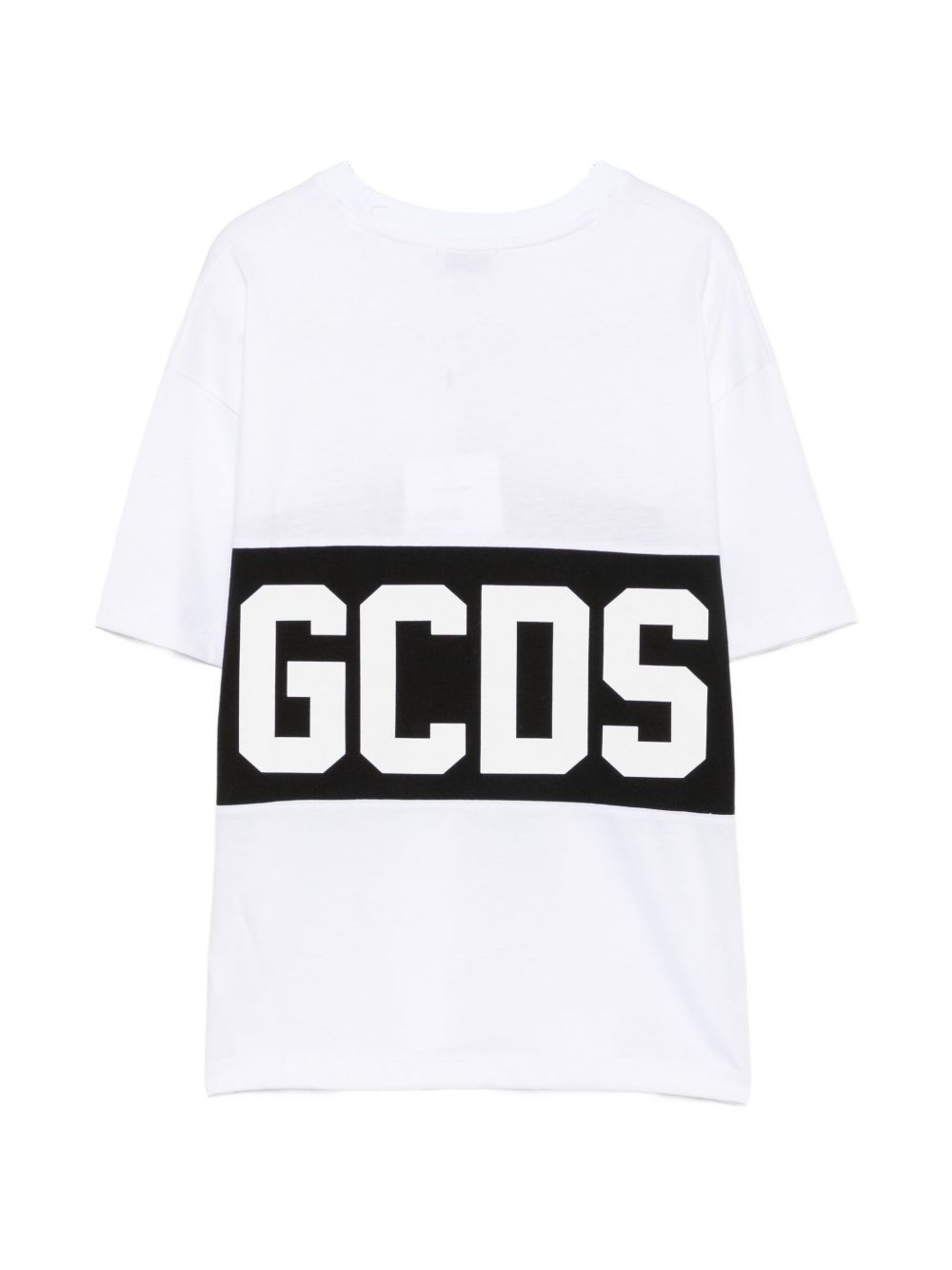 T-shirt bianca/nera per bambino Z0UJQC585J105 157B Gcds Kids 