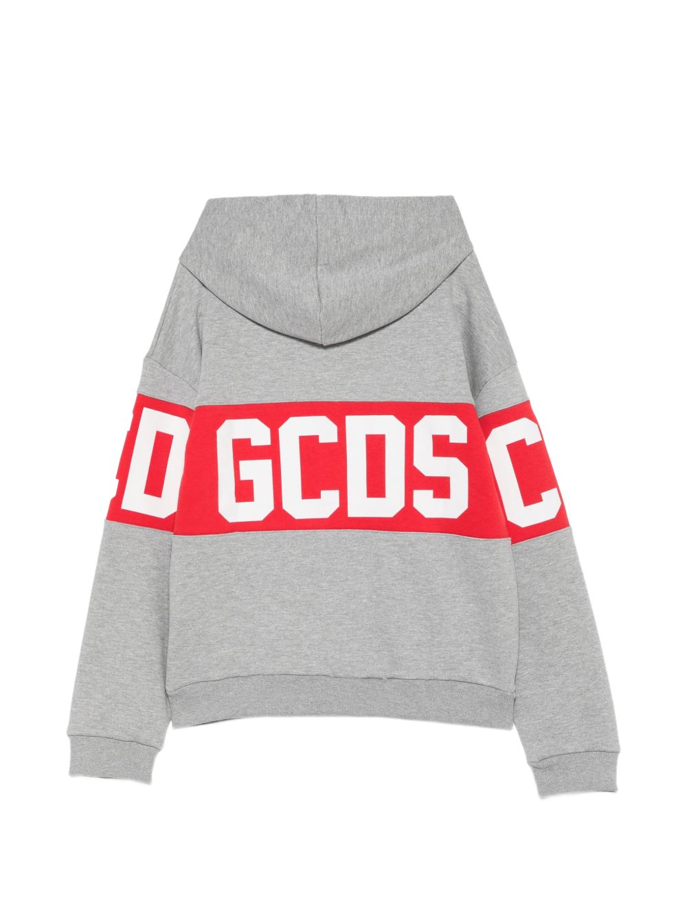 Felpa grigia/rossa per bambino Z0UJQE583F004 953R Gcds Kids 
