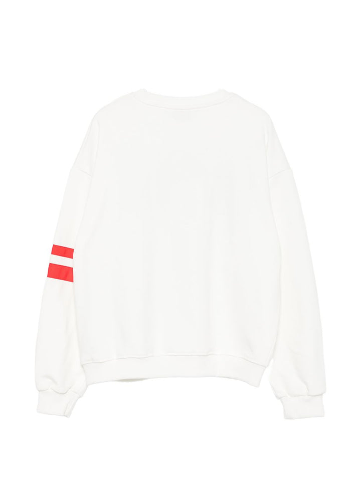 Felpa bianca per bambino Z0UJQE591F004 157R Gcds Kids 