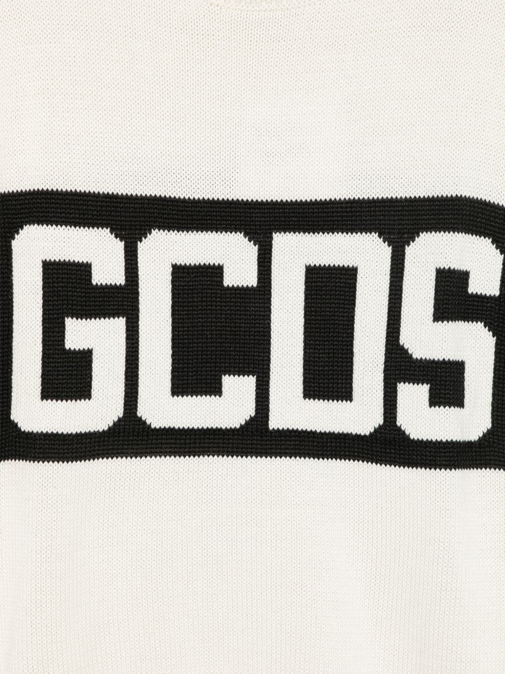 Maglione bianco/nero per bambino Z0UJQF621K347 157B Gcds Kids 