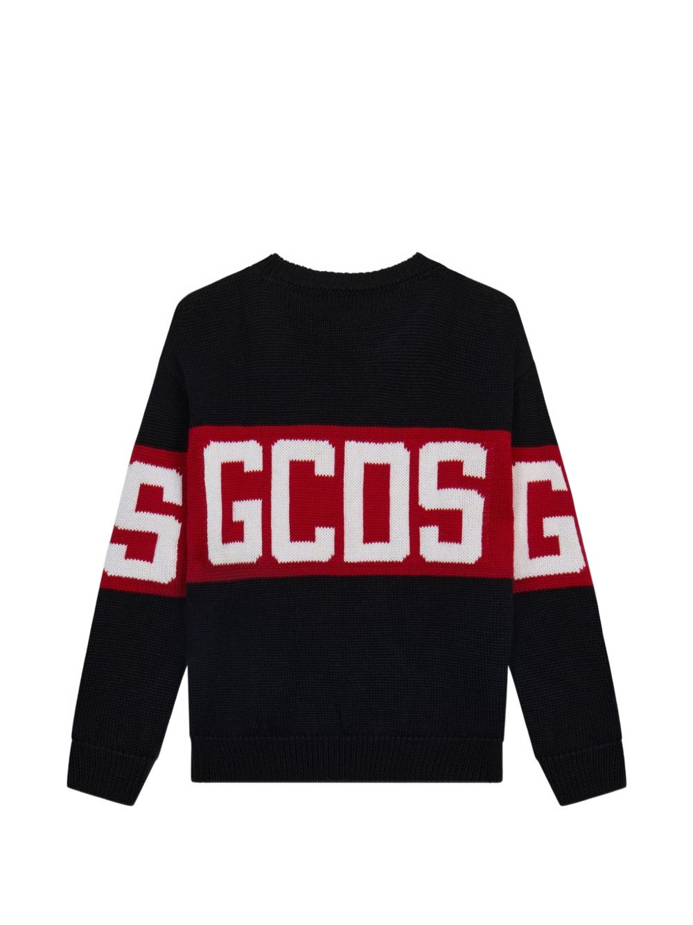 Maglione nero/rosso per bambino Z0UJQF621K347 999R Gcds Kids 