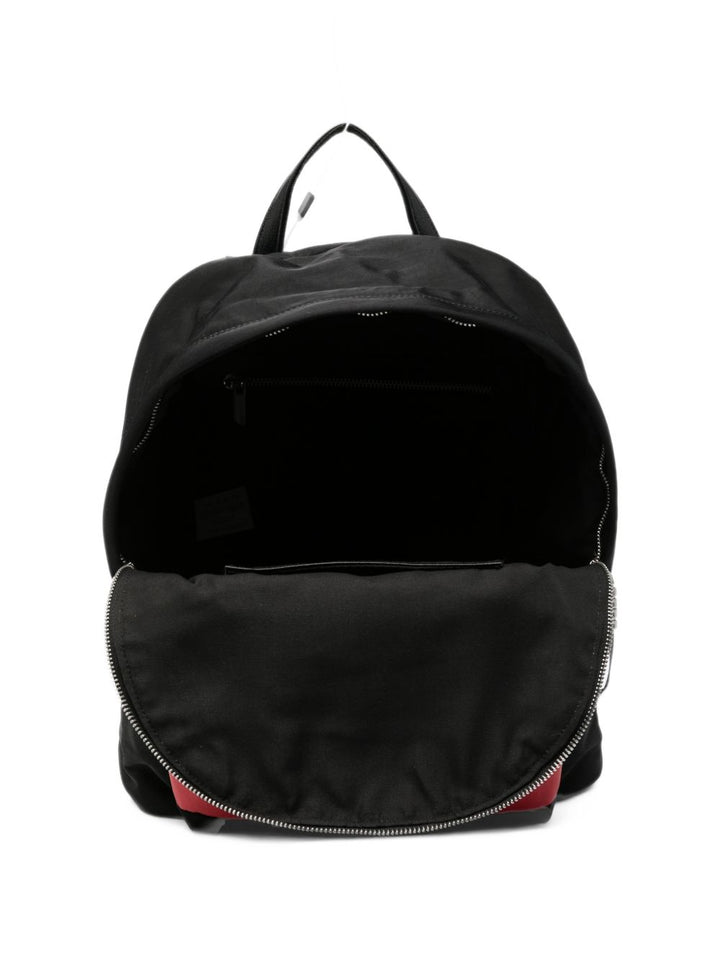 Zaino nero/rosso per bambino Z0UJQW718T353 999R Gcds Kids 