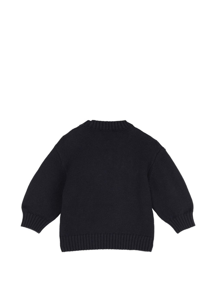 Maglione marine per neonato H31294 853 Givenchy Kids 