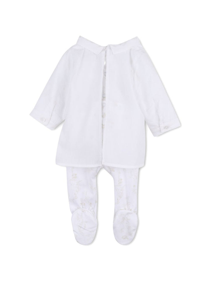 Tutina bianca per neonata H31305 10P Givenchy Kids 