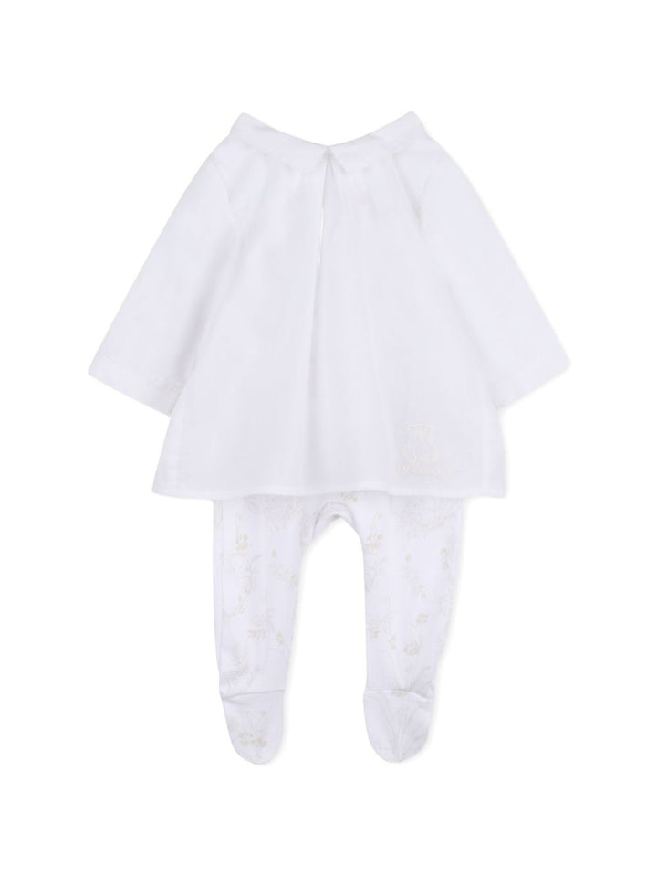 Tutina bianca per neonata H31305 10P Givenchy Kids 