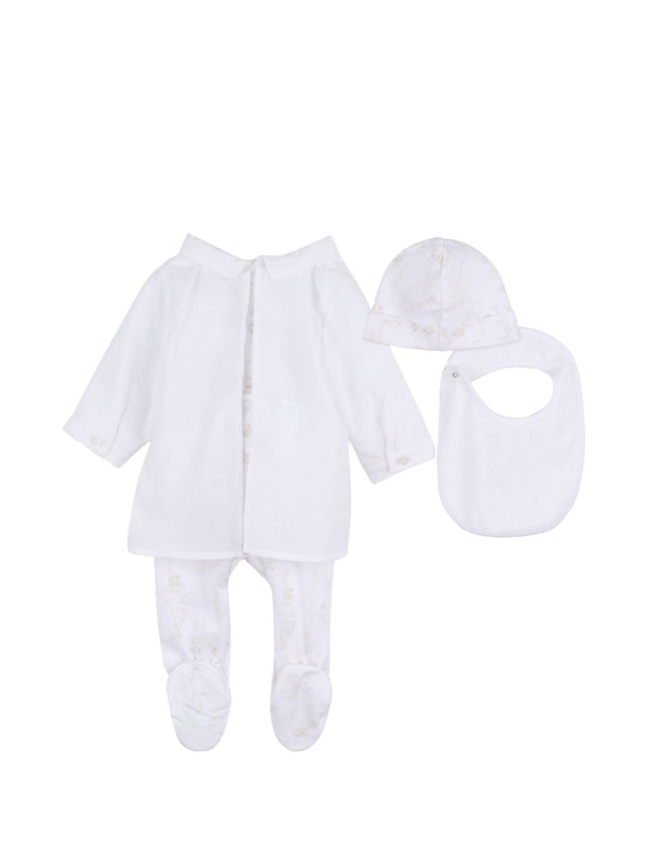 Tutina bianca per neonata H31305 10P Givenchy Kids 