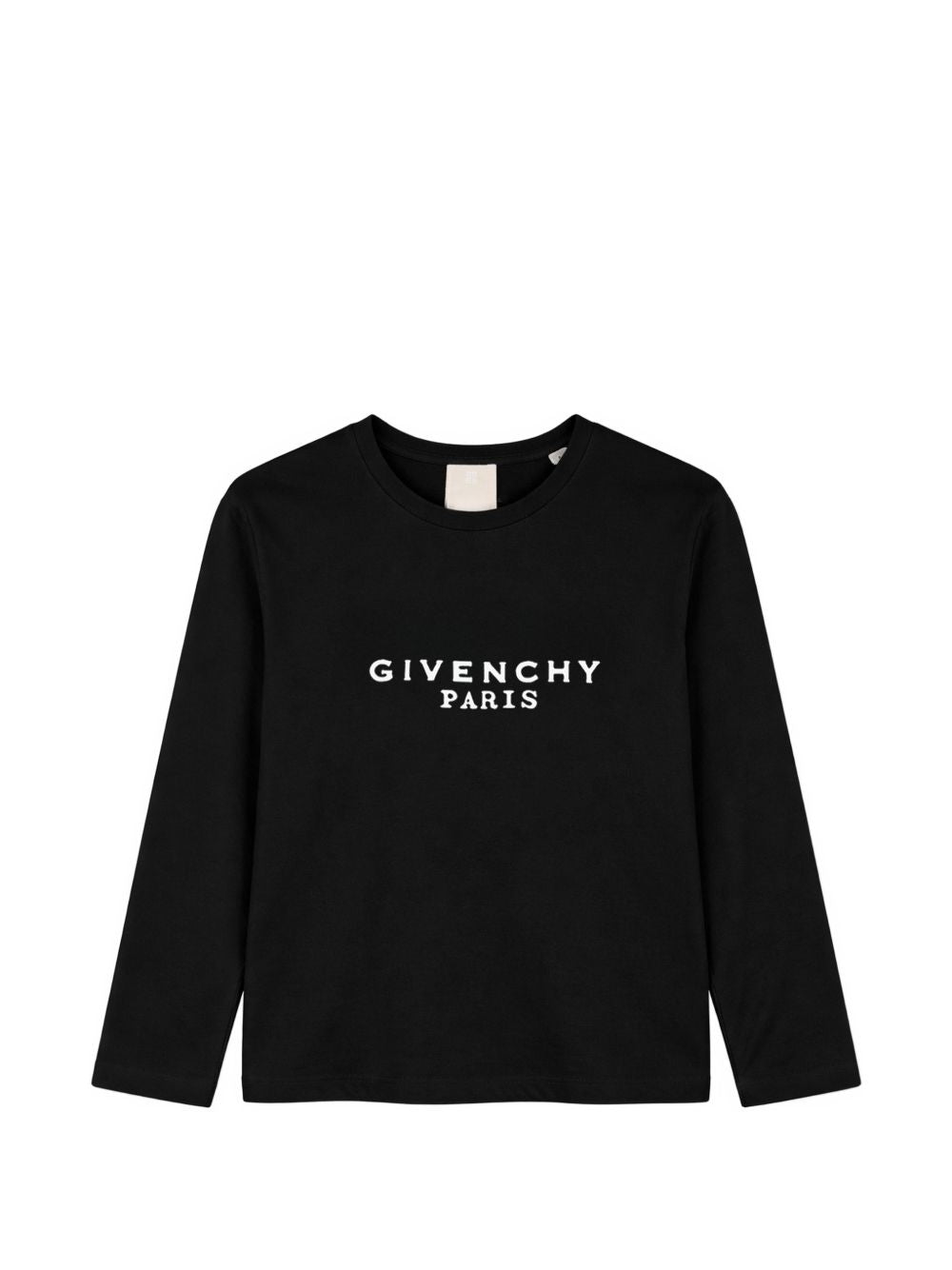 T-shirt nera per bambina H31321 09B Givenchy Kids 