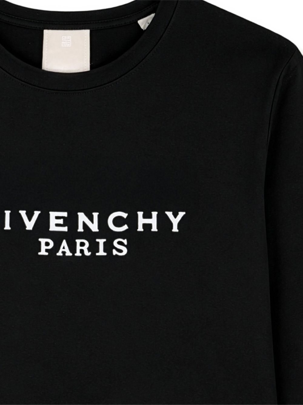 T-shirt nera per bambina H31321 09B Givenchy Kids 