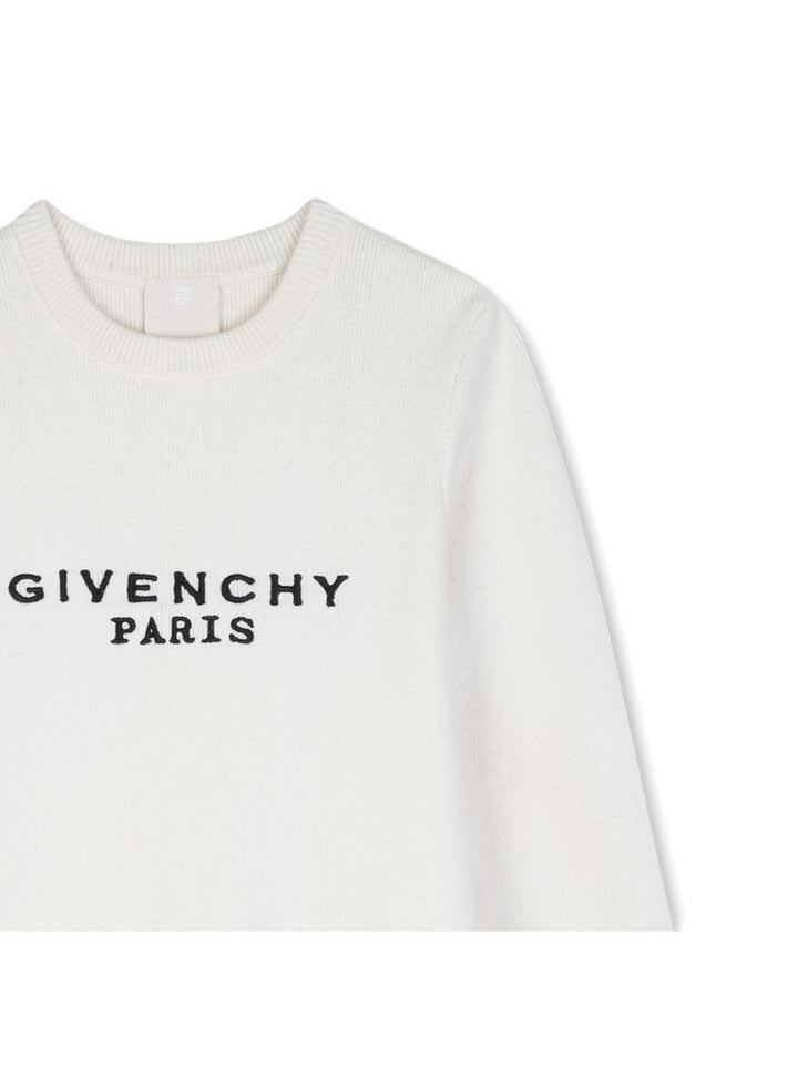 Abito bianco per bambina H31332 117 Givenchy Kids 