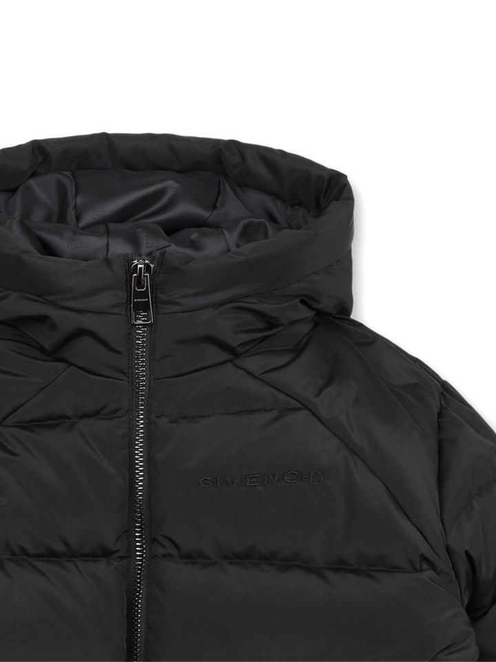 Giubbotto nero per bambino H31368 09B Givenchy Kids 