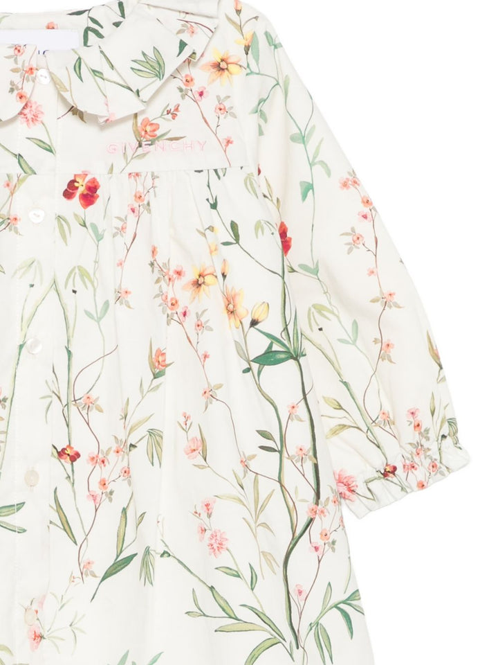 Abito avorio per neonata H31378 117 Givenchy Kids 