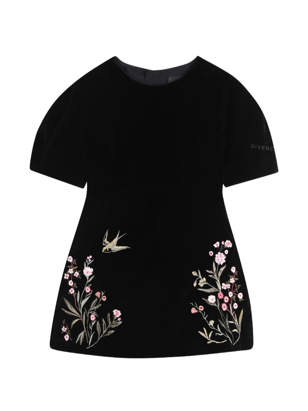 Abito nero per bambina H31426 09B Givenchy Kids 