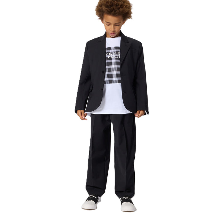 Pantalone nero per bambino H31446 09B Givenchy Kids 