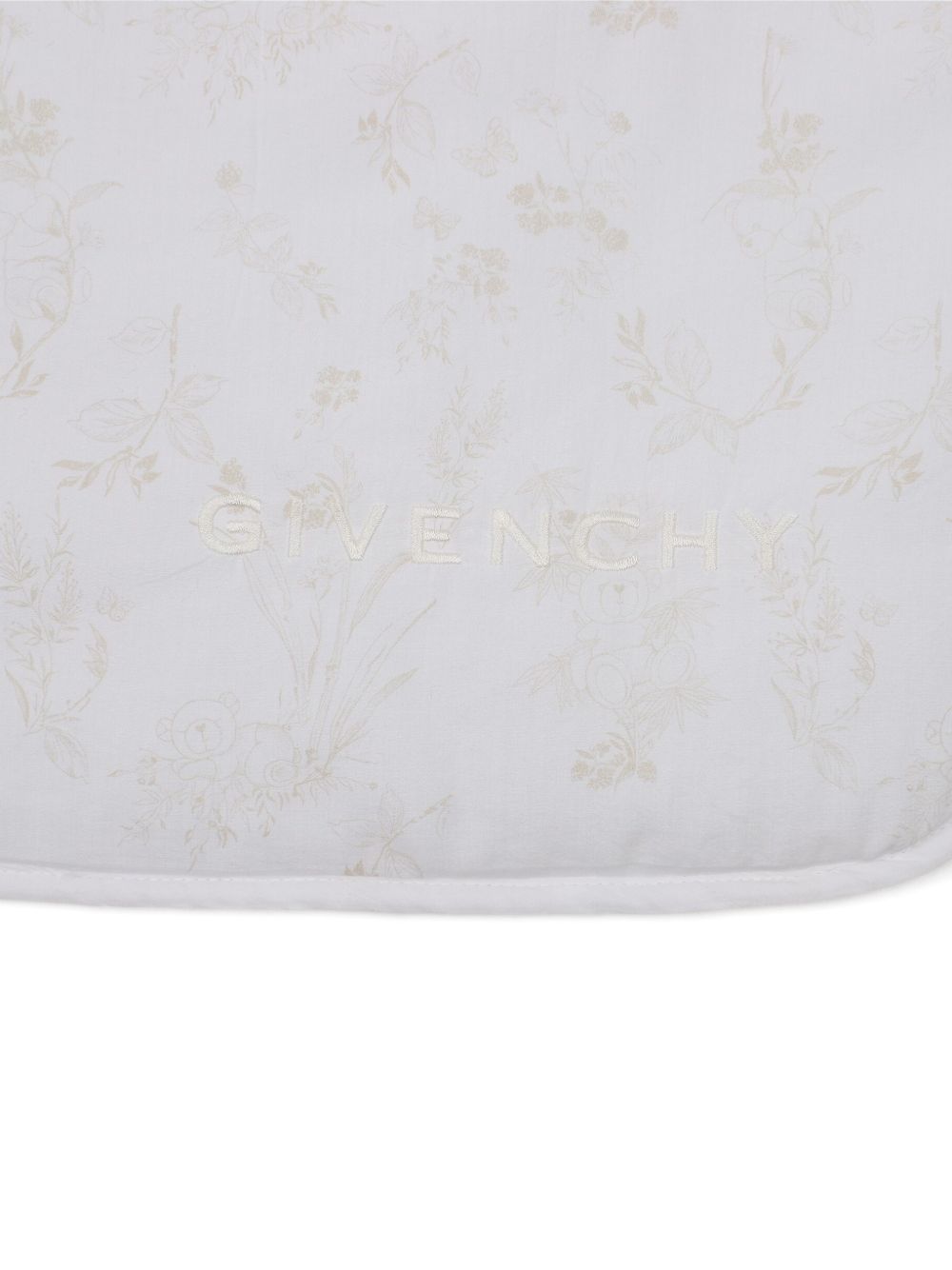 Coperta bianco beige per neonato H31530 N02 Givenchy Kids 