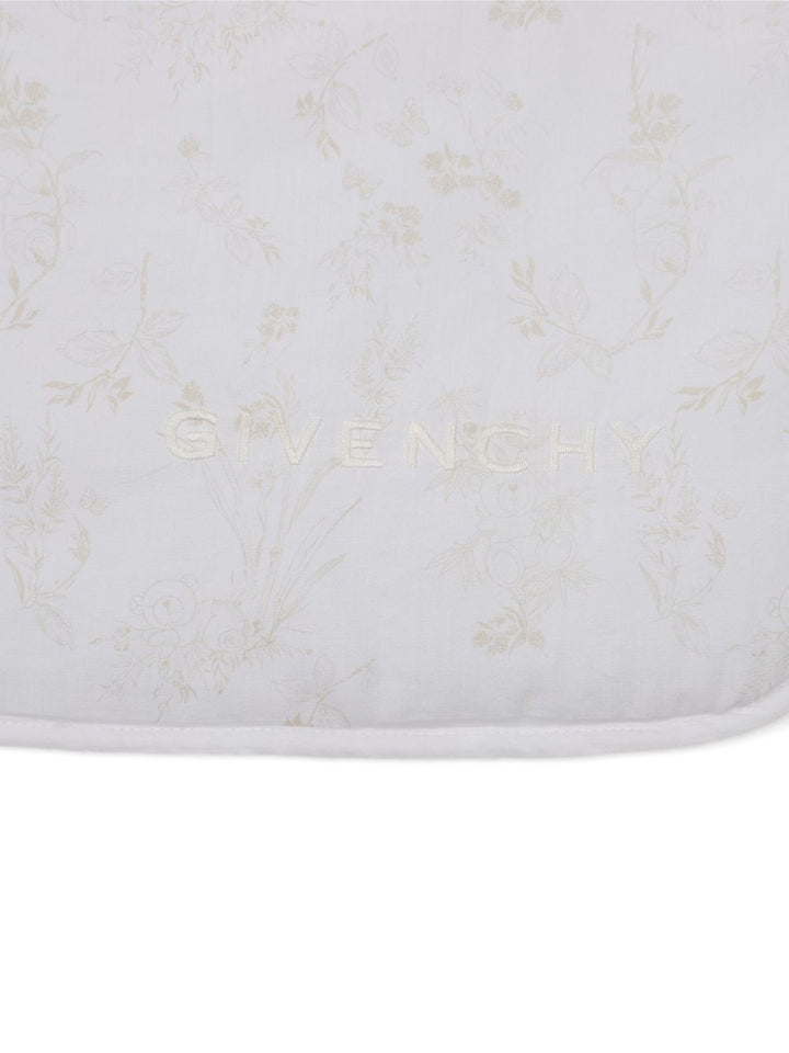 Coperta bianco beige per neonato H31530 N02 Givenchy Kids 