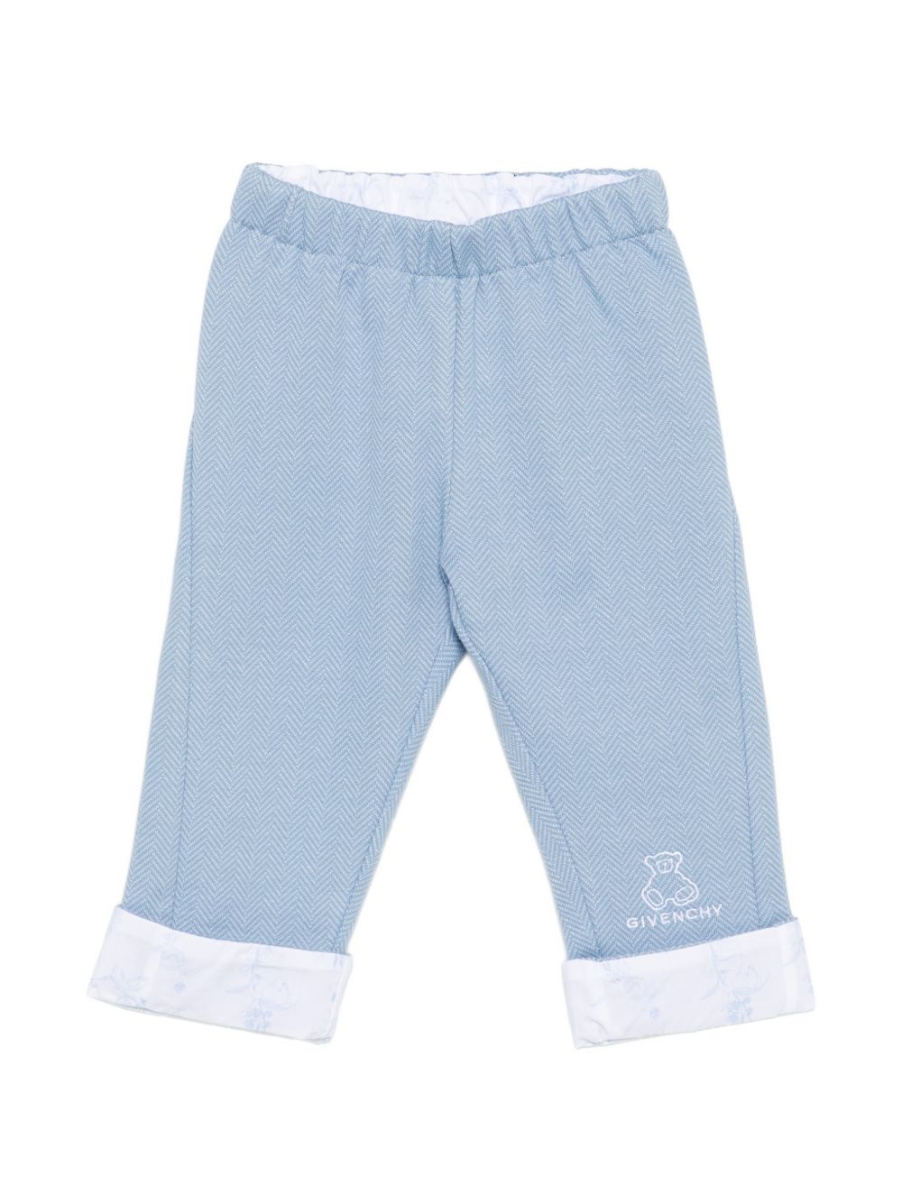 Completo azzurro cielo/bianco per neonato H31537 783 Givenchy Kids 