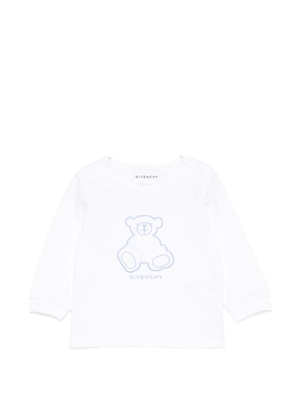 Completo azzurro cielo/bianco per neonato H31538 783 Givenchy Kids 