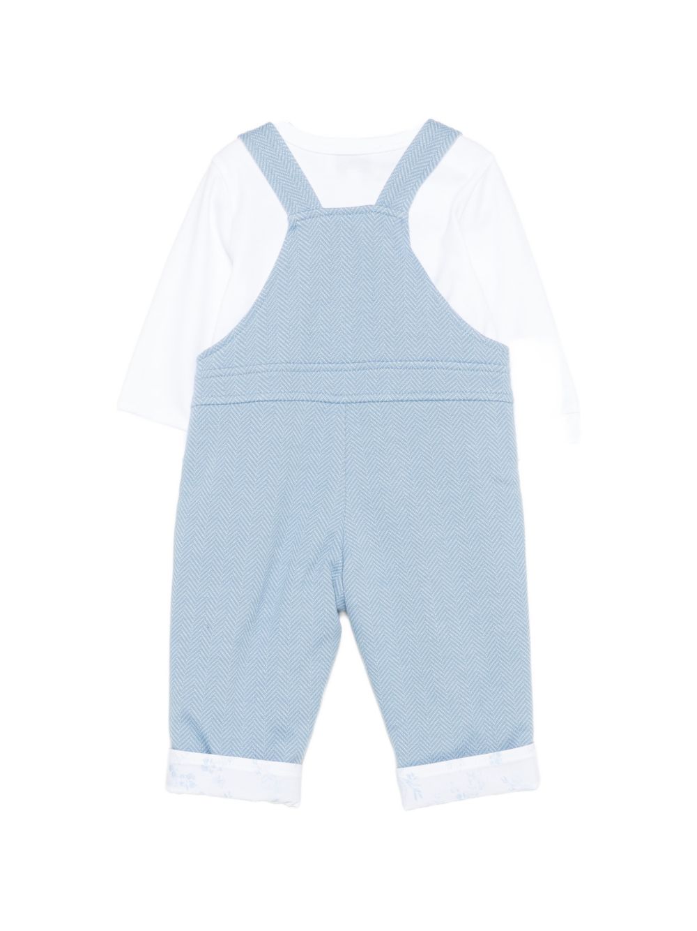 Completo azzurro cielo/bianco per neonato H31538 783 Givenchy Kids 