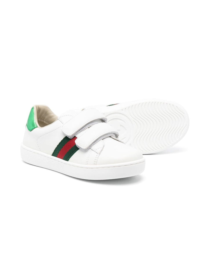 Sneakers bianche per bambino 455447CPWP0 9085 Gucci Kids 