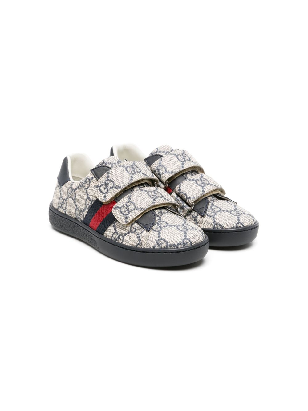 Snekers blu/grigio per bambino 463090FACYF 4055 Gucci Kids 