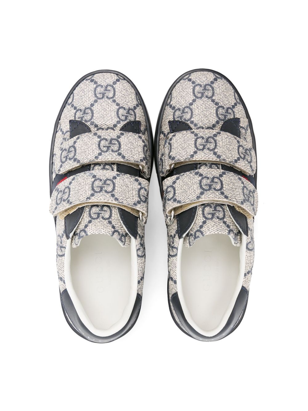 Snekers blu/grigio per bambino 463090FACYF 4055 Gucci Kids 