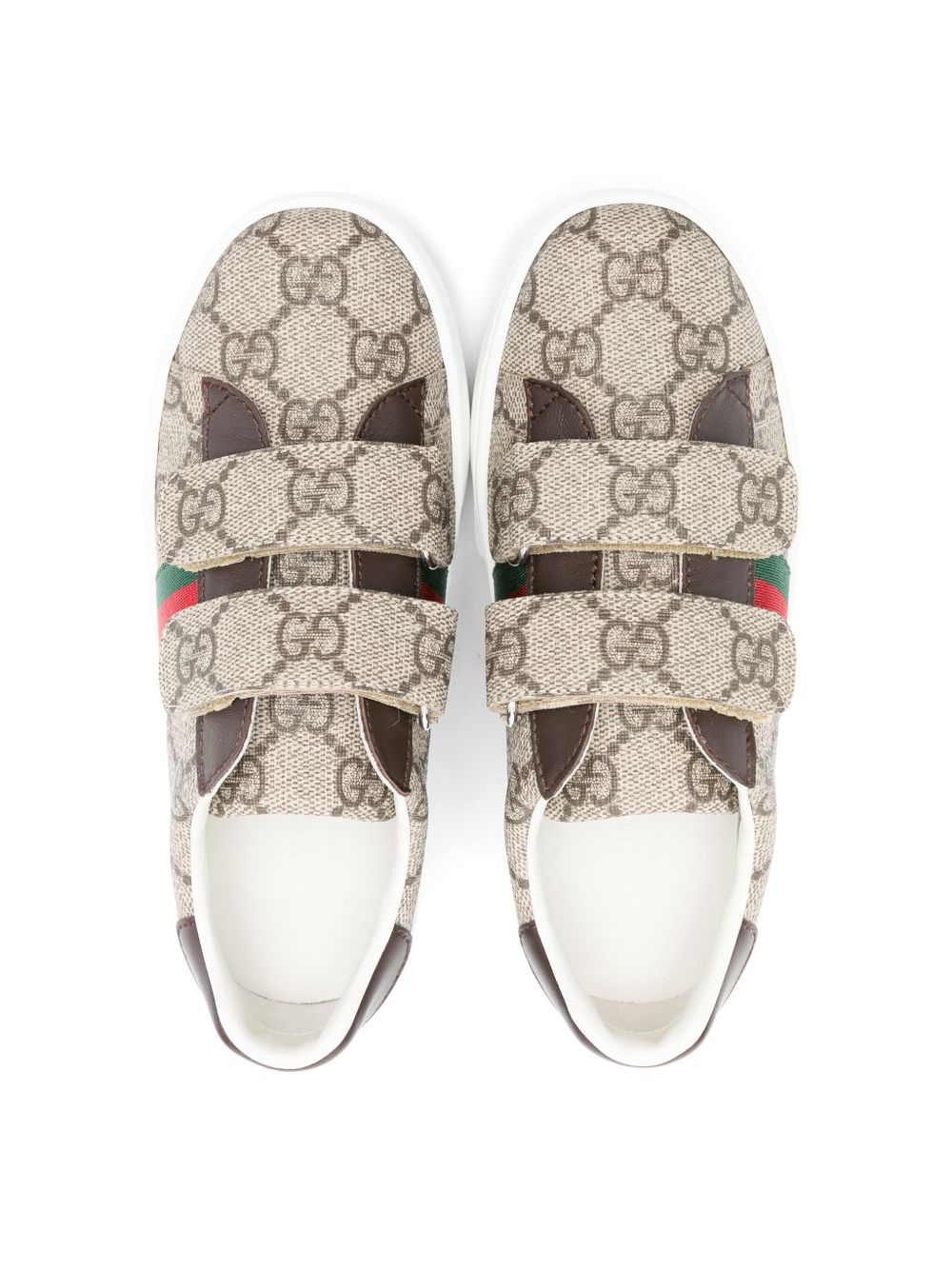 Sneakers marrone/beige per bambino 463090FACYF 9753 Gucci Kids 